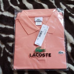 Orange polo top